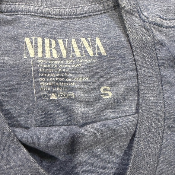 Nirvana Heather Gray T-Shirt - Picture 3 of 3